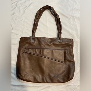 Authentic Vintage Tatiana Pelletterie Brown Leather Bag
